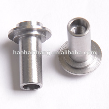 OEM stainless steel bolt with hole in round head